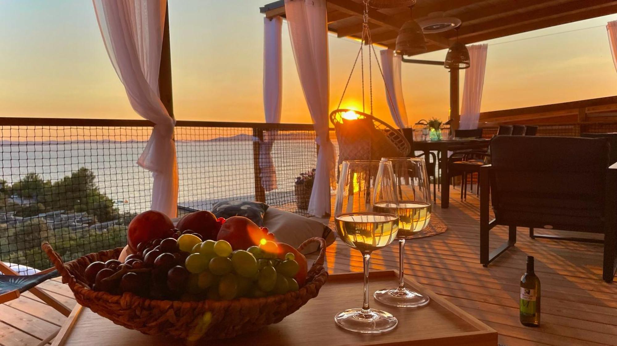 Sunset Coast - Paradise Cottage Drage Dış mekan fotoğraf
